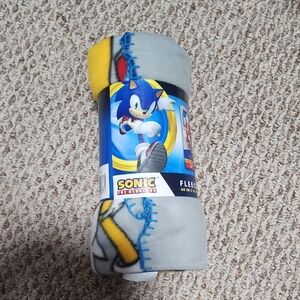 Sonic the Hedgehog Child Fleece Throw